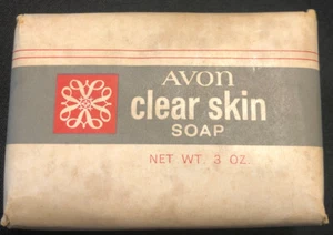 Vintage Avon Clear Skin Soap 3oz Unopened - Picture 1 of 4
