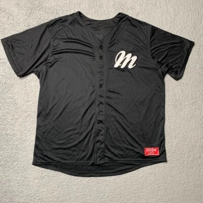 Camiseta deportiva de béisbol M talla 2XL para hombre caja afinadora abotonada 30ª edición negra Foto 1 de 4