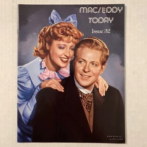 Mac/Eddy Today Magazine Issue 32 Jeanette MacDonald Nelson Eddy Friendship Club - Picture 1 of 6