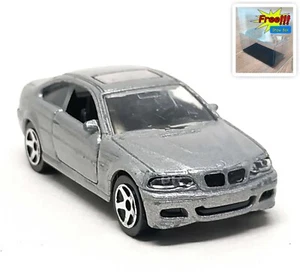 Majorette BMW M3 Metallic Silver 1:59 (3") Wheels 5CS no Package - Picture 1 of 8