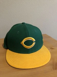 Cincinnati Reds New Era Hat Size 7 (Green & Yellow) - Picture 1 of 3