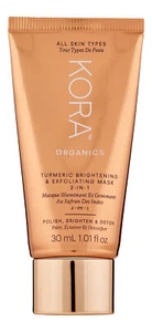 KORA Organics Turmeric Brightening & Exfoliating Mask 30 ml. Facial Mask - Picture 1 of 1