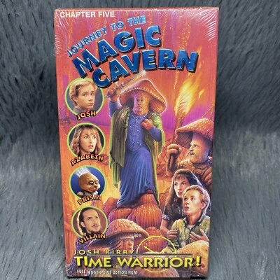 Josh Kirby Time Warrior Chapter Five Journey To The Magic Cavern VHS 1996 SEALED - Image 1 of 4