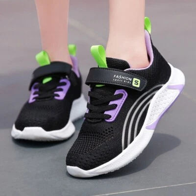 Niños Niñas Tenis Correr Transpirables Zapatos Aire Libre Informales Cómodos Foto 1 de 4