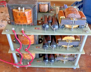 Vintage Printed Circuit Board (PCB), for Ham Radio vacuum tube construction - Picture 1 of 4