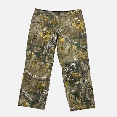 Walls 6 Pocket Cargo Pants Realtree Xtra Camo Double Knee Size 2XL - Image 1 of 4