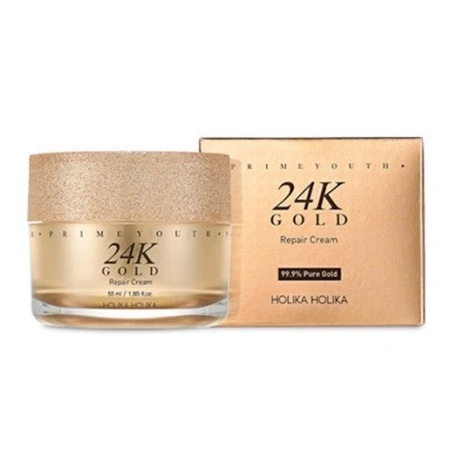 Crema Reparadora Holika Holika Prime Youth Oro 24K EX 55 ml Cuidado de la Piel Coreano Foto 1 de 3