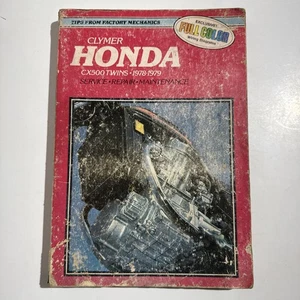Honda CX500 TWINS 1978-1979 Clymer Service Manual Repair Maintenance Book - Bild 1 von 5