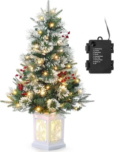 90cm Weihnachtsbaum künstlich mit 78 Beleuchtung,Batteriebetrieben Pre-lit  - Bild 1 von 7