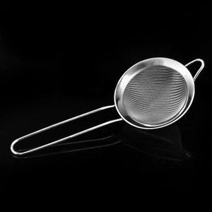 1Pcs Classic Stainless Steel Skimmer Mesh Food Strainers Ladle Colander for - Picture 1 of 12