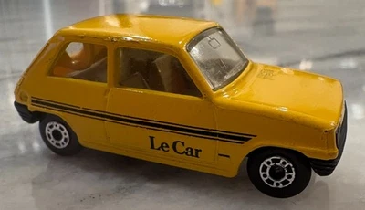 Vintage Matchbox Superfast No. 21 Renault 5TL – 1978 England – LeCar Yellow - Image 1 of 4