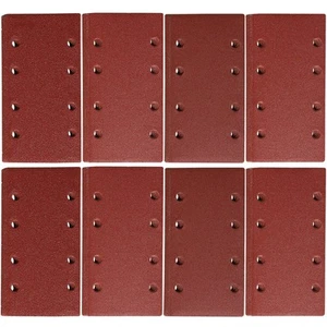 48 Pezzi di Fogli Abrasivi Carta Vetrata 93 x 185mm per Ricambi Levigatrice - Foto 1 di 24