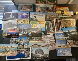 Lote de postales vintage de Estados Unidos y en el extranjero - Imagen 1 de 5