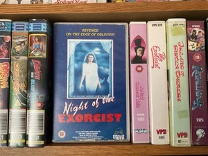 Night Of The Exorcist,cougar Label,patty Duke,rare,ex Rental,big Box,vhs,tested - Picture 1 of 6