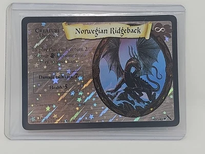 Norwegian Ridgeback Holo Foil Harry Potter TCG Chamber of Secrets 40/140 LP - Image 1 of 4