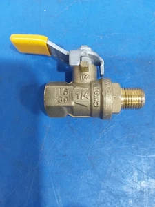 RuB Inc. 1/4” NPT S.92 600 CWP PN40 DN8 CW617N Ball Valve S92B42 - Picture 1 of 6