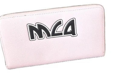 MCQ ALEXANDER McQUEEN PINK LEATHER WALLET PURSE - Image 1 of 4