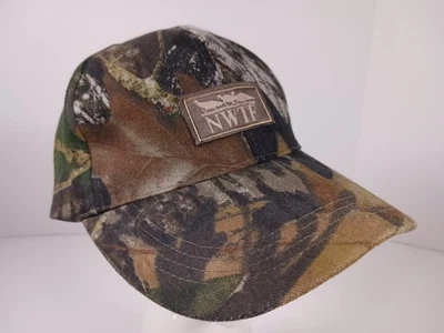National Wild Turkey Federation NWTF Adjustable Strapback Hat Cap Camo - Image 1 of 4