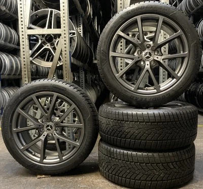 4 Orig Mercedes-Benz Winterräder 245/45 R18 100H CLE C236 A2364010300 3069 - Bild 1 von 3