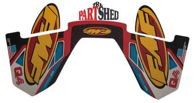 Reemplazo de calcomanía de escape FMF Racing Q4 hexagonal 014843 Foto 1 de 4