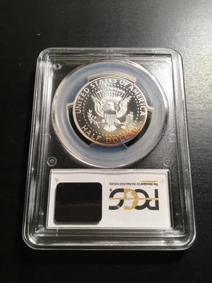 2014-S  Silver Kennedy Half  PCGS MS69PL  Enhanced   from 50th Anniv. Set Toned. - Image 1 of 2