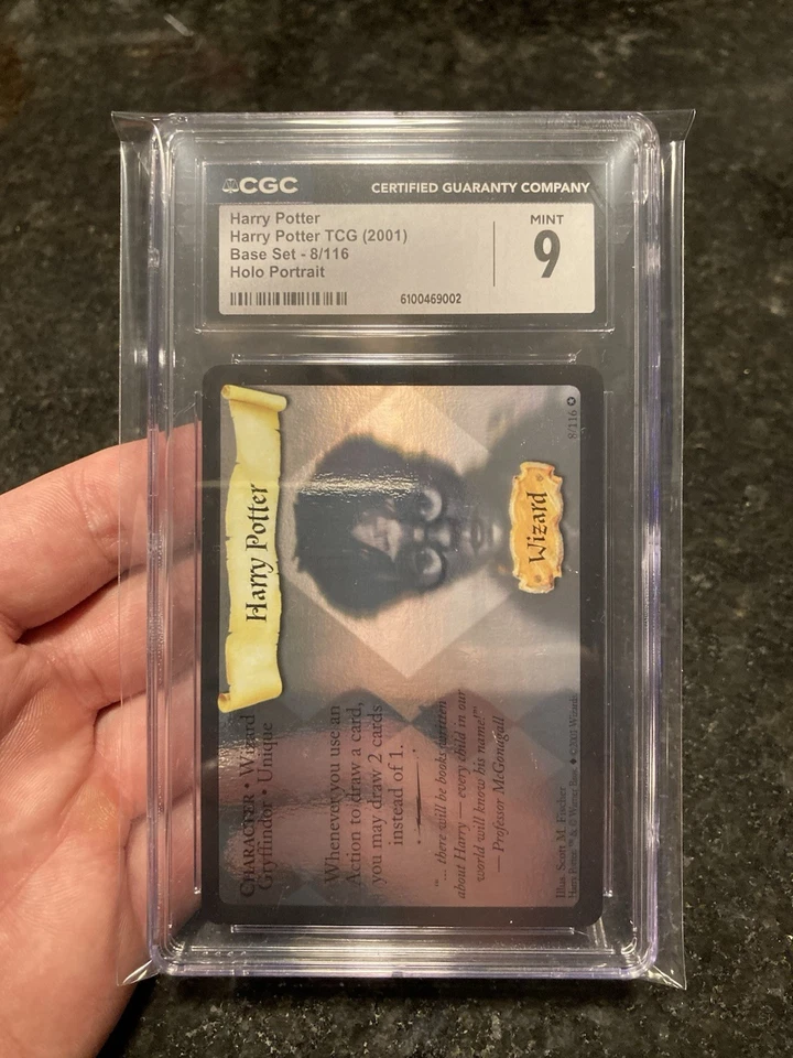 2001 Harry Potter TCG Base Set Foil Portrait #8 CGC 9 - Image 1 of 4