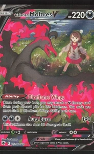 Galarian Moltres V TG20/TG30 Pokemon SWSH10: Astral Radiance Trainer Gallery - Picture 1 of 2
