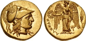 MACEDONE Filippo III Arrhidaios Asandros Stater NGC MS 4/5, 4/5 Miletos prezzo 2095 - Foto 1 di 1