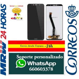 Pantalla Completa para Huawei Y6 2018 / Y6 2018 Prime / Honor 7A Negra Negro - Imagen 1 de 1