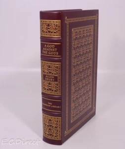 A God Against the Gods Allen Drury 1976 Leather Limited First Edition Franklin - Picture 1 of 6