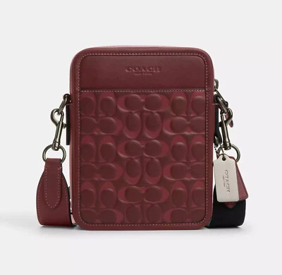 Bandolera Coach Sullivan para hombre nueva con etiquetas en firma/camuflaje/floral CP178/CW388/cw334 Foto 1 de 4