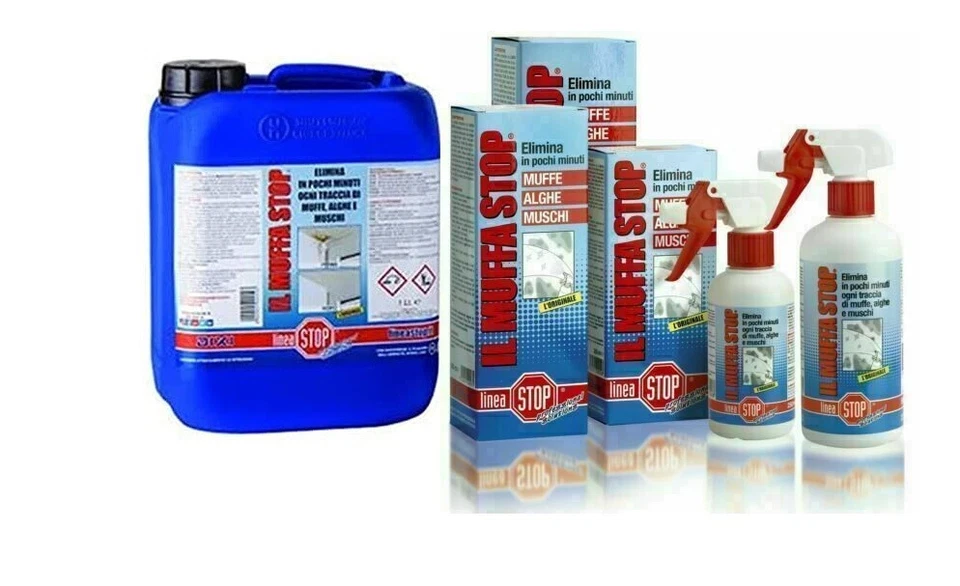 ANTIMUFFA SPRAY MUFFA STOP IGIENIZZANTE DIXI CONTRO MUFFE ALGHE E FUNGHI - Immagine 1 di 1