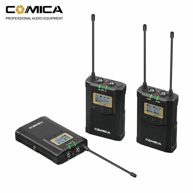 Comica CVM-WM100 PLUS UHF Wireless Microphone