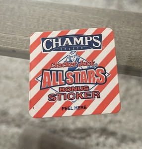 RARE 2003 CRACKER JACK ALL STARS ROBB NEN * GIANTS JERSEY Baseball STICKER Card