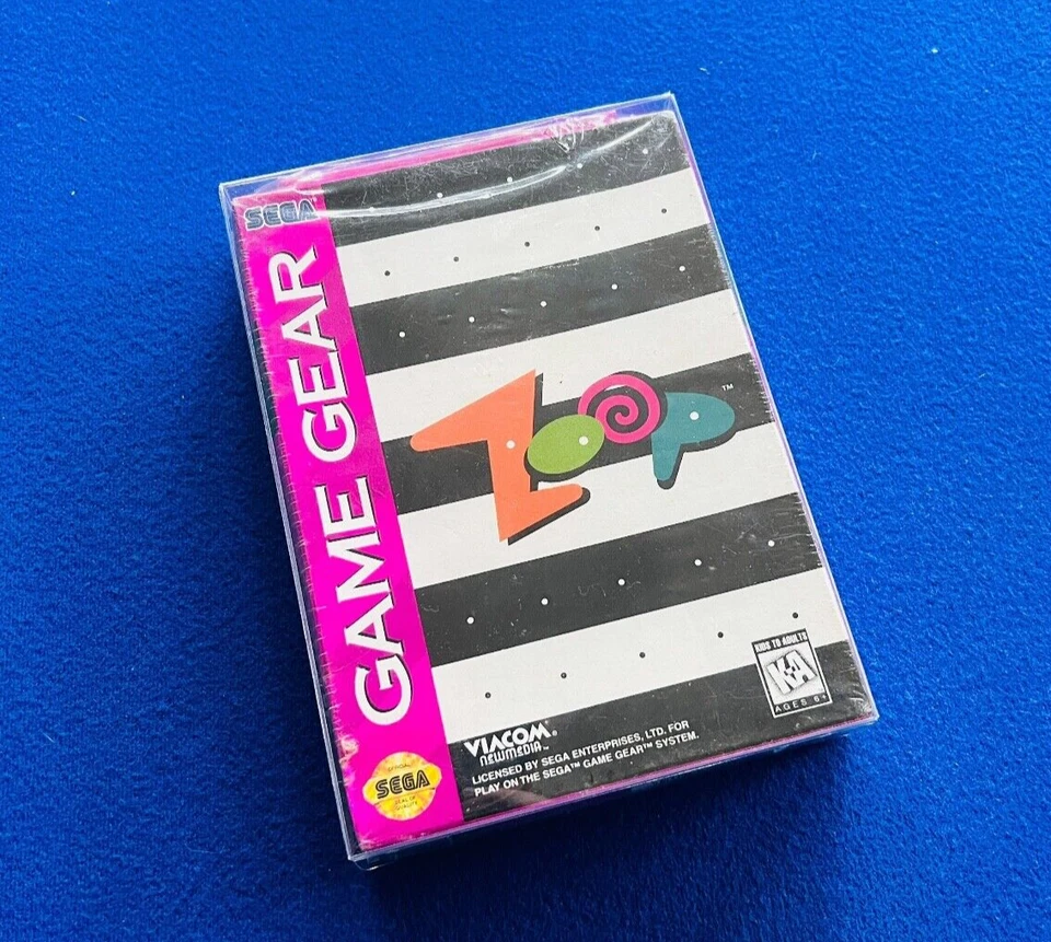 Zoop Puzzle game Sega Game Gear CIB BRAND NEW FACTORY SEALED - Image 1 of 4