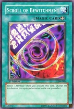 Yugioh! Scroll of Bewitchment LON-048 Or DB1-EN243 Common Unlimited Edition