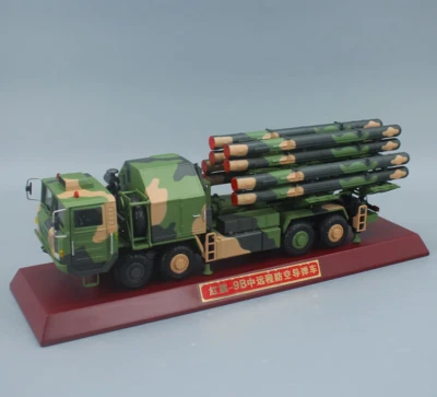1:32 36CM HQ-9B Medium and Long Range Air Defense Missile Launcher Diecast Model - Image 1 of 4