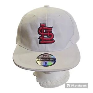 St Louis Cardinals Cap Premium Size 8 New With Tags - Picture 1 of 12