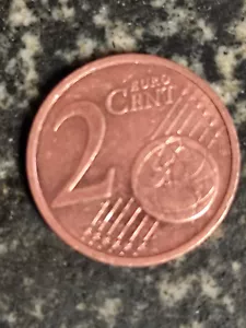 Seltene 2 cent Münze 2002 G - Bild 1 von 7