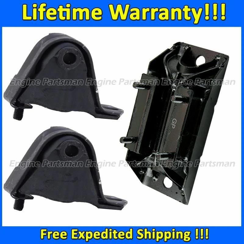 Комплект креплений двигателя и коробки передач K2661 3 шт для Jeep Cherokee 4,0 л 2000-2001 годов выпуска - Изображение 1 из 1