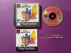 Sesame Street Sports Barrio Sesamo Con Manual PS1/PSX  PAL/ESP - Bild 1 von 5