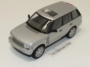 .WELLY 2003 LAND ROVER RANGE ROVER 1:24 PLATEADO METÁLICO NUEVO SIN CAJA ENVÍO GRATUITO - Imagen 1 de 5