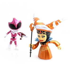 Loyal Subjects Power Rangers Exclusive Metallic Pink Ranger Versus Rita Figures - Picture 1 of 1