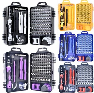 115/135 in 1 Screwdriver Set Precision Chrome Vanadium Tool Kit  Steel Magnetic - Picture 1 of 11