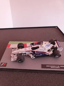 FORMULA 1 F1 AUTO COLLECTION SCALA 1/43 - BMW SAUBER F1 08 -R. Kubica- Teca Box - Foto 1 di 5