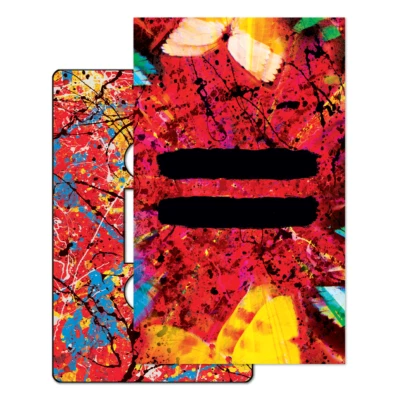 Ed Sheeran-Equals = Exclusive Red Cassette Tape with Splatter Paint colors - Image 1 of 2