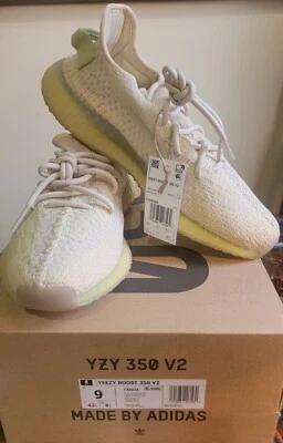  Adidas Yeezy Boost 350 V2 Flax FX9028...DeadStock Size 9 (#A07) Foto 1 de 4