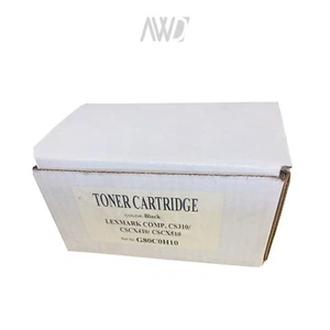 Compatible with Lexmark G80C0H10 Black Toner Ctg (80C1HK0) - NEW SEALED - Picture 1 of 1