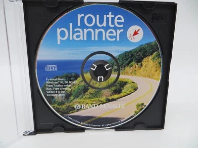 RAND McNALLY Route Planner CD-ROM for Windows PC Computers 2001 vtg - Image 1 of 3