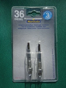 2 bougies diesel- préchauffage NORAUTO pour OPEL (ASTRA-COMBO-CORSA-VECTRA) BP36 - Bild 1 von 1